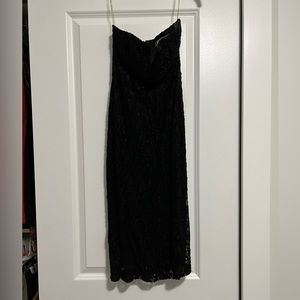 Black size 2 midi dress